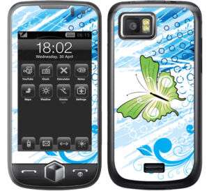 Samsung S8000 Skin GRÜNER SCHMETTERLING Handy Sticker  