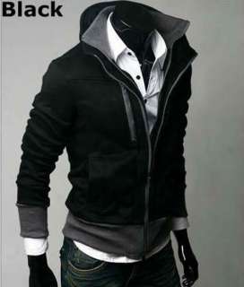 mencloth3 New Fashion Coat Mens Jacket Slim Stylish Top Designed Hoody 