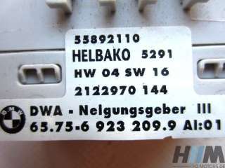 BMW E46 E53 E52 Neigungsgeber Diebstahlwarnanlage DWA 6923209  