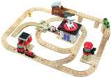     Thomas & seine Freunde   Holzeisenbahn Harold und Percy Spielset