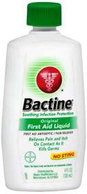 Bactine Original First Aid Liquid 4 oz Squeeze Bottle  
