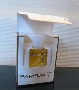 Vintage Yves Saint Laurent Y Micro Mini Perfume +1 without box 