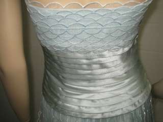 Sue Wong Turquoise N7153 Blue Wedding Dress Dress 4