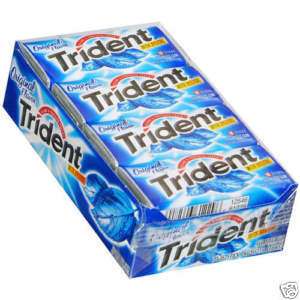 Trident sugar free chewing gum   Original   216 pieces  
