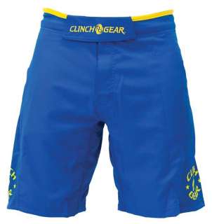 Clinch Gear Elite Series Royal Blue Performance MMA Shorts   Large (34 