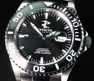 Invicta Mens Reserve Grand Diver Lume Swiss Made Automatic Stainless 