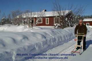 Ferienhaus mit Kamin und Sauna in Lappland/Schweden in Bayern 