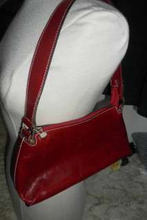 Pelletterie Italian Leather Red Handbag  