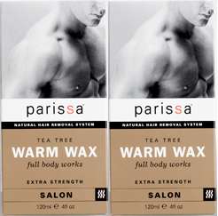 packs PARISSA MENS WARM WAX FULL BODY Extra Strength  