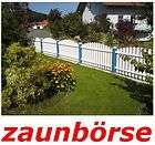 Zaunlatten C   (85x25) weiss Kunststoffzaun Gartenzaun 