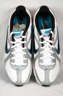 NIKE Air Track Star 3 White/Black/Blue Running Shoes  