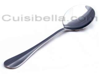 Perla Round Soup Spoon 12 pc Set 18/10 Stainless Steel  