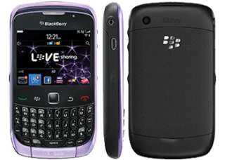 Blackberry Curve 3G 9300 Smokey Violet Mobile Phone on T Mobile Pay As 