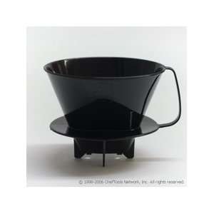 Black Plastic coffee filter cone,coffee filter cone #2  