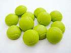 12 Tennis Balls handmade edible sugar cupcake topper Wimbledon Sport 