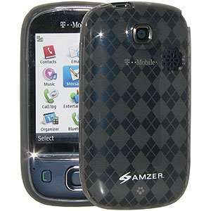  Amzer Luxe Argyle Skin Case   Smoke Grey Cell Phones 