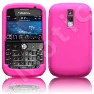 Funda silicona para Blackberry Bold 9000 color ROSA  