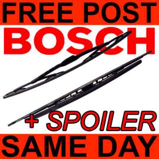 Bosch PEUGEOT 206 CC 09.00  on Front Wipers +Spoiler  