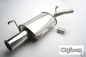 NEW VAUXHALL CORSA B STAINLESS STEEL EXHAUST / BACK BOX  