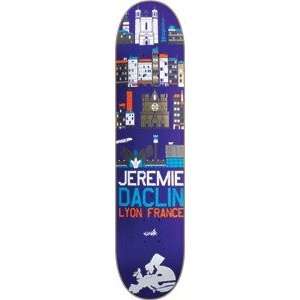 Cliche Jeremie Daclin City Lights Skateboard Deck   8.25 x 32.5 