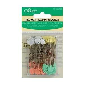  Clover Flower Head Pins 100/Pkg Q2506; 2 Items/Order