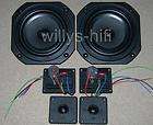 Speaker kit 1 ELAC 180JM + Peerless LSQ19 FREE UK P&P