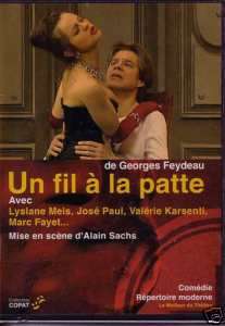 UN FIL À LA PATTE de Georges Feydeau   THEATRE   DVD  