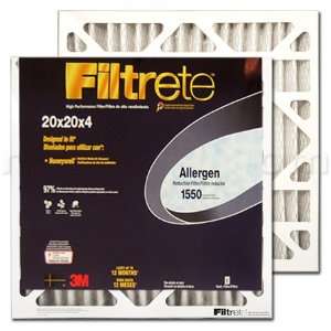 20x20x4 3M Filtrete Allergen Reduction Filter (2 Pack)  
