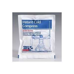 First Aid Only Instant Cold Compress   6 x 9, 20 Per Case   M564 