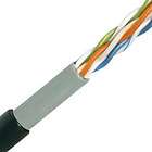 External Cat5e Cable,Double Sheathed and Solid Copper C