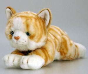 NEW* CUDDLY Ginger CAT AMBER 30CM Soft KEEL Toys  
