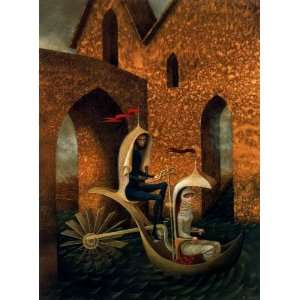  FRAMED oil paintings   Remedios Varo   24 x 32 inches 