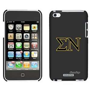   Sigma Nu letters on iPod Touch 4 Gumdrop Air Shell Case Electronics