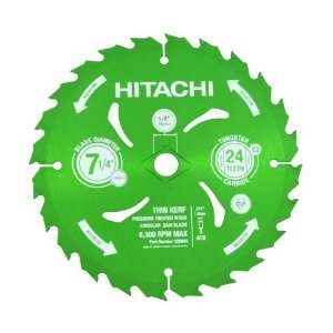 Hitachi 320843B10 24 Teeth Tungsten Carbide Tipped 7 1/4 Inch Urethane 