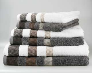 Luxury Striped Cotton Towels 600 gsm Hand, Bath, Sheet  