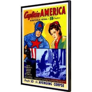 Captain America 11x17 Framed Poster 