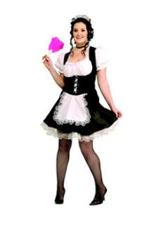French Maid Plus Size  Cheap French Maid Halloween Costume for Plus 