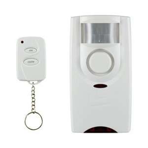  Wireless Motion Sensor Alarm With Keychain Remote