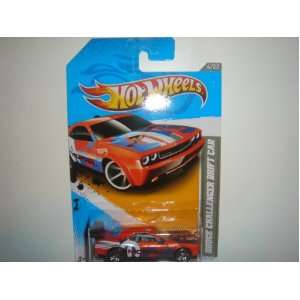   Hot Wheels Dodge Challenger Drift Car Orange/Blue #229/247 Toys