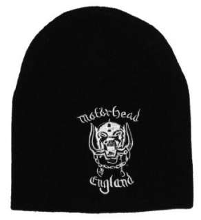 Motorhead England Skull Logo Metal Band Hat Beanie  