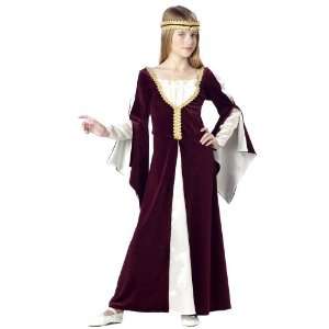  Girls Regal Princess Renaissance Costume   Child Medium 