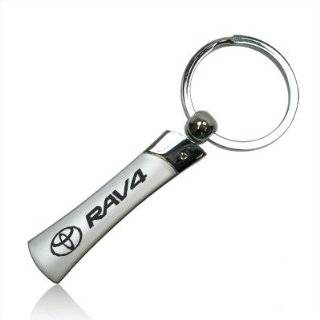  Toyota RAV4 Black Leather Key Chain Automotive