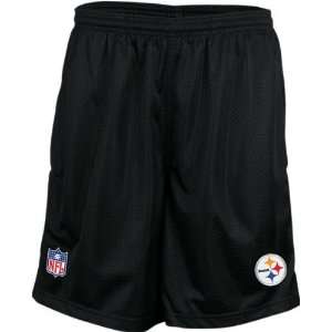  Pittsburgh Steelers Black Coaches Mesh Shorts