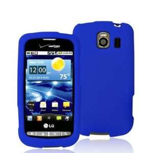  Blue Silicone Rubber Gel Soft Skin Case Cover for LG 