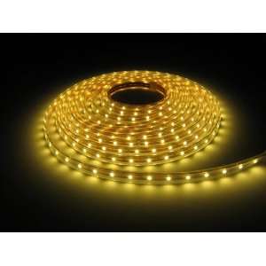  Warm White LED Waterproof Flexible Ribbon Light, with Adhesive Tape 