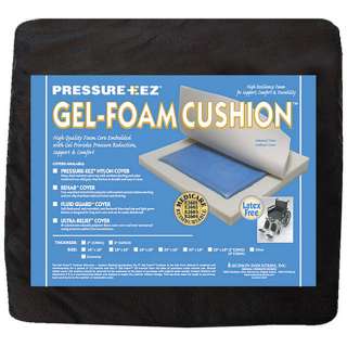 Hudson Pressure Eez Gel Foam Nylon Seat Cushion