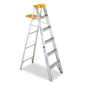   Ladders, Inc. 428 Six Foot Folding Aluminum Step Ladder Home