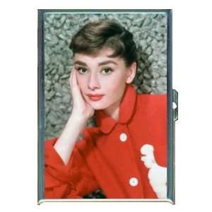  Audrey Hepburn 1954 Color Pic ID Holder, Cigarette Case or 