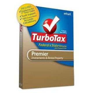 NEW TurboTax Premier 2011 (Software) by Intuit