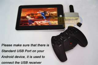 USB Wireless Game Controller Joystick 4 Android Tablet  